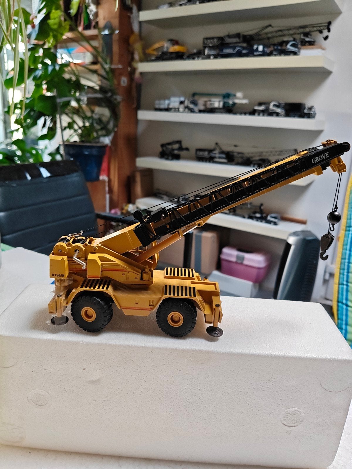 ruw terrein kraan grove r t 865 b, Ophalen of Verzenden, Zo goed als nieuw, Hijskraan, Tractor of Landbouw, NZG
