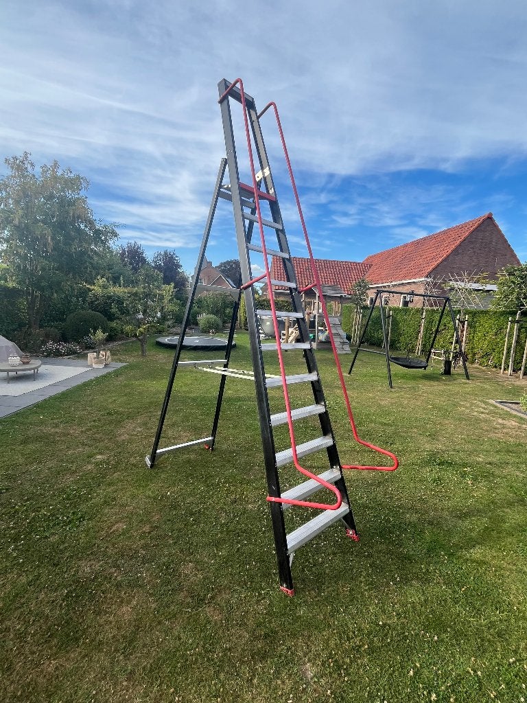 Altrex Taurus magazijntrap 11 treden, Ophalen, Gebruikt, Trap, 4 meter of meer