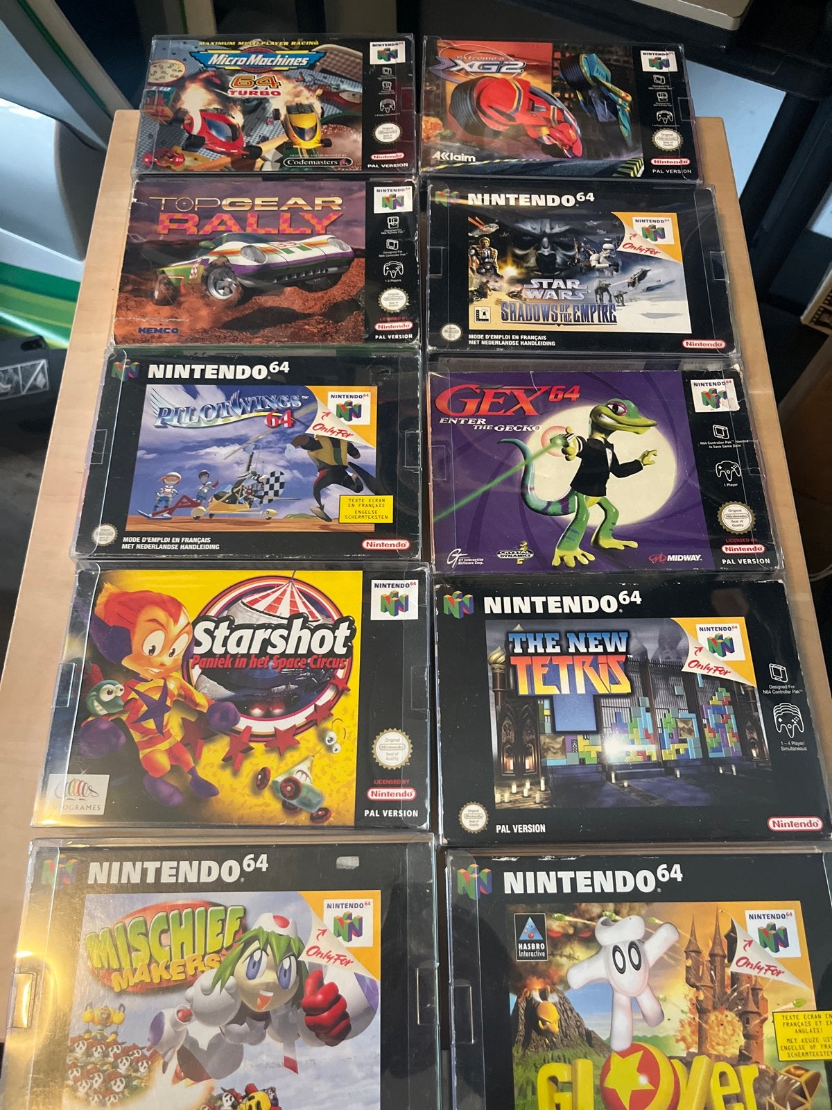 N64 Spellen Collectie: Micro Machines, Star Wars, Gex 64 en, Gebruikt, Overige genres, Eén computer, Ophalen of Verzenden