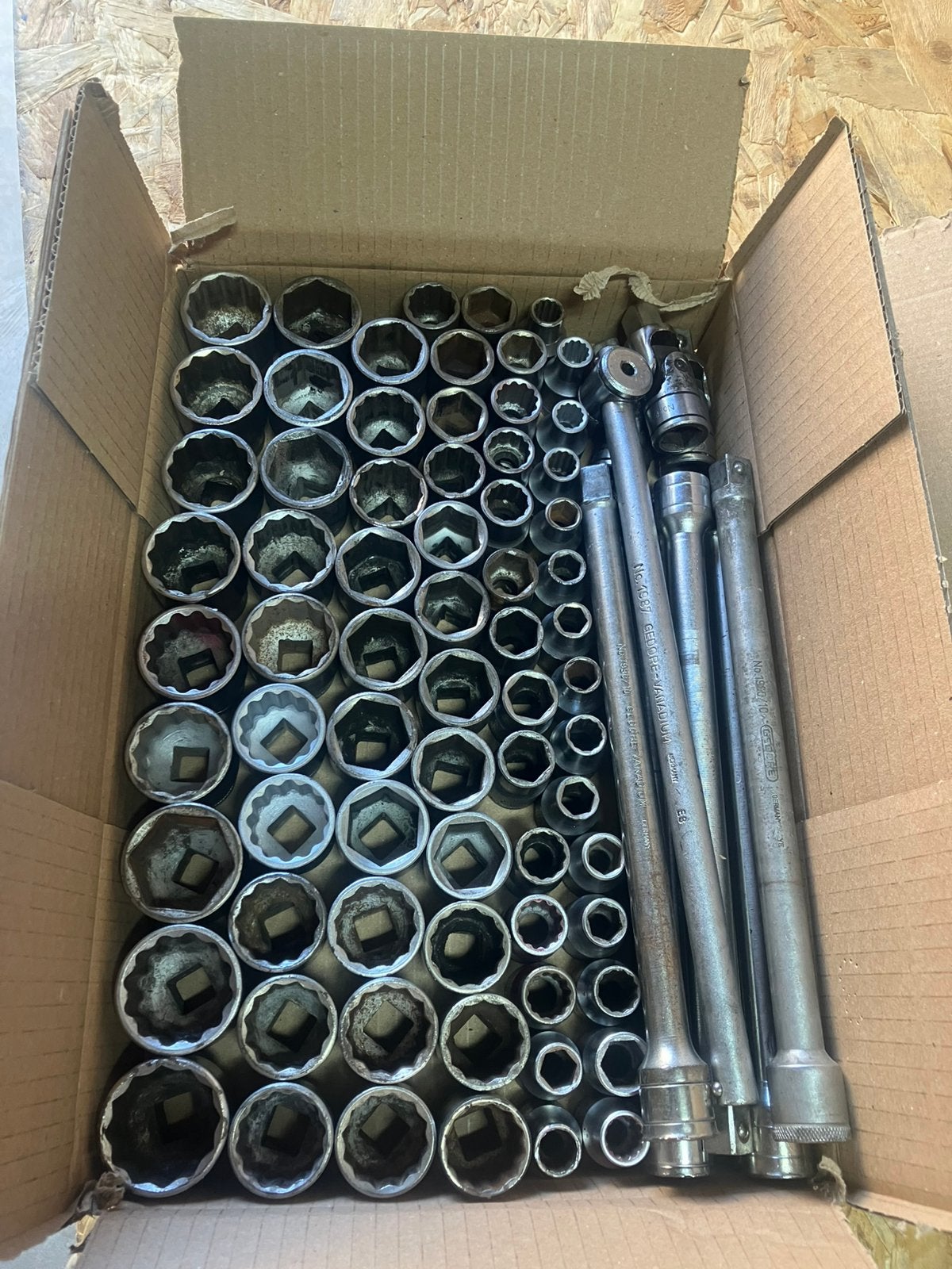 Partij Gedore 82 stuks gereedschap, Ophalen of Verzenden, Gebruikt