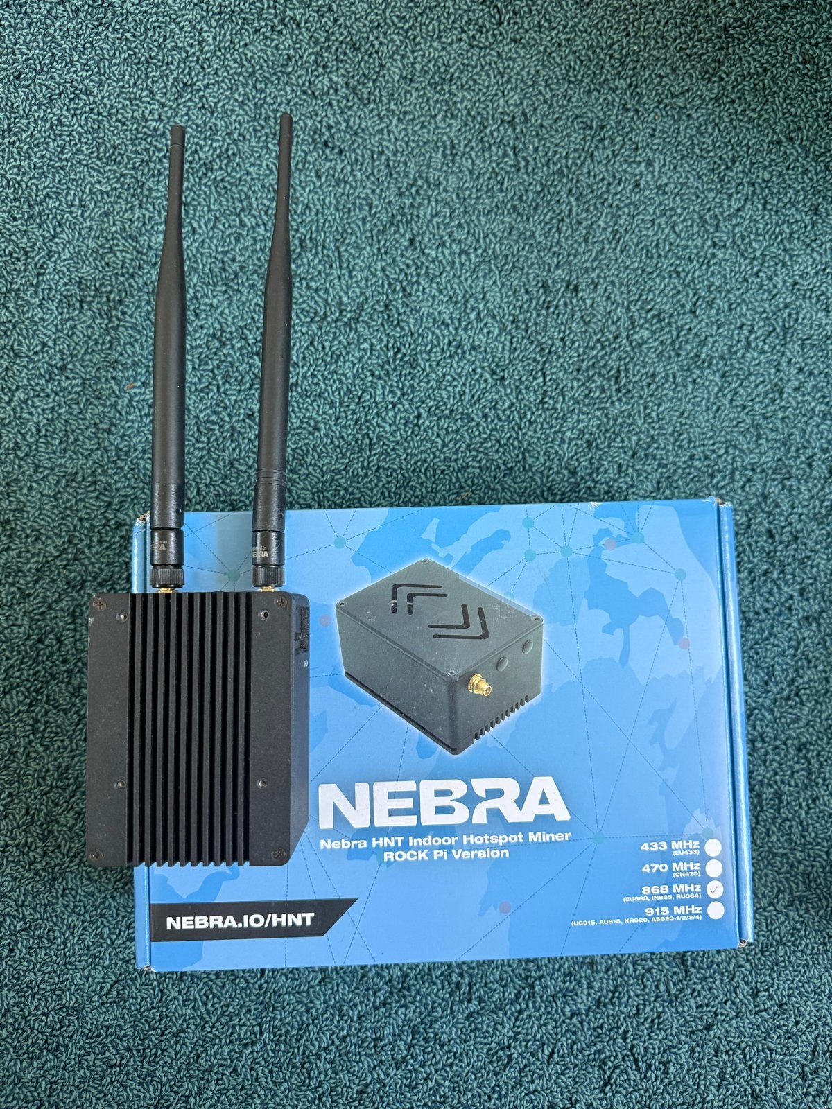 Nebra HNT Indoor Hotspot Miner (Rock Pi Version), Computers en Software, Ophalen, Zo goed als nieuw, Router