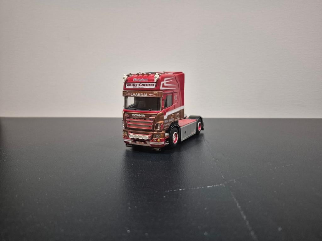 Wsi Scania Willy Ceusters, Hobby en Vrije tijd, Modelauto's | 1:50, Ophalen of Verzenden, Zo goed als nieuw, Bus of Vrachtwagen