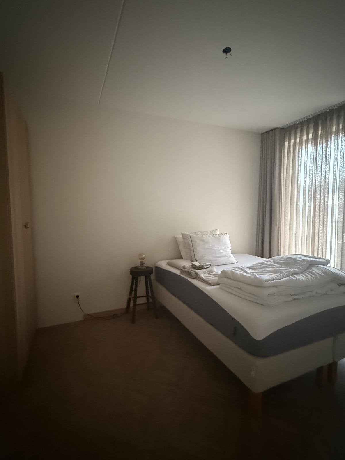 Ikea bed 160x200 + Emma 02 matras, Ophalen, Tweepersoons, Hout, 160 cm