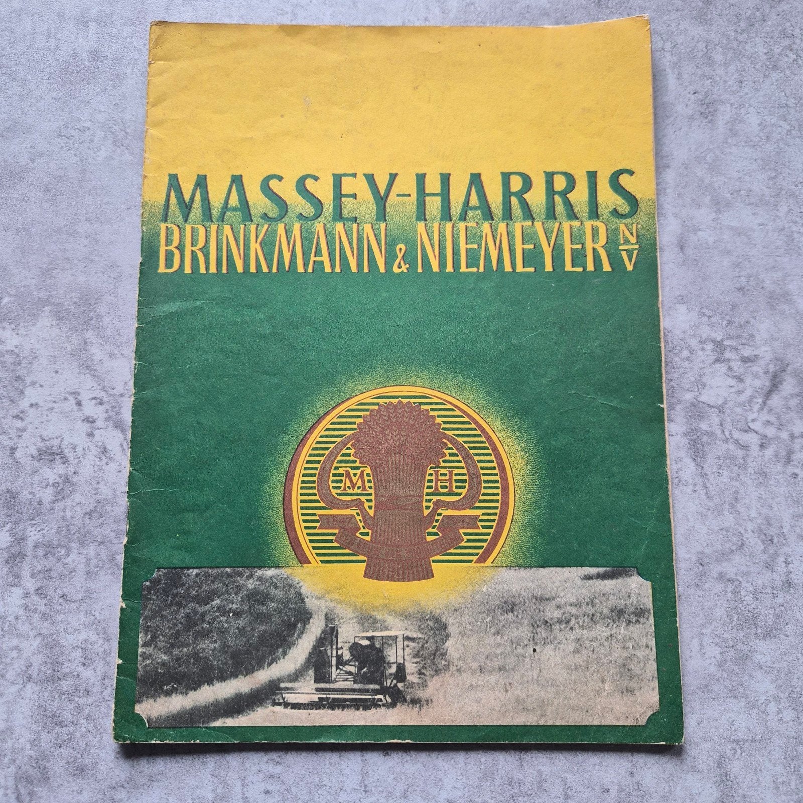 Massey-Harris Brinkmann & Niemeyer N.V. Catalogus, Ophalen of Verzenden, Gelezen, Massey-Harris Brinkmann & Niemeyer N.V.