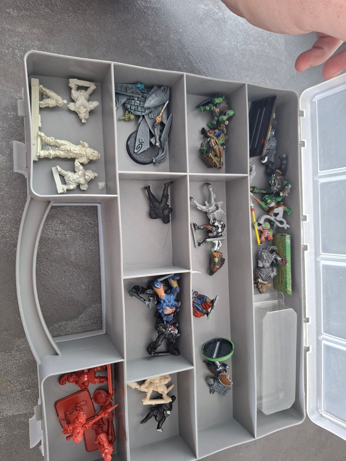 Warhammer Wargaming Bits - Veel Wapens en Onderdelen, Hobby en Vrije tijd, Gebruikt, Warhammer, Ophalen of Verzenden, Geverfd