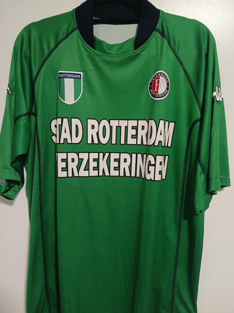 Vintage Feyenoord shirt 2002, Maat XL, Ophalen of Verzenden, Shirt