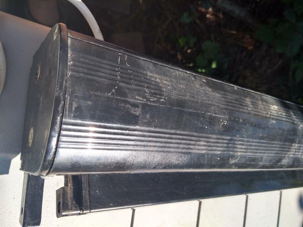 elektrische screens grijs in antraciet kast, Doe-het-zelf en Verbouw, Rolluiken, Ophalen, Gebruikt, Overige kleuren, 200 cm of meer