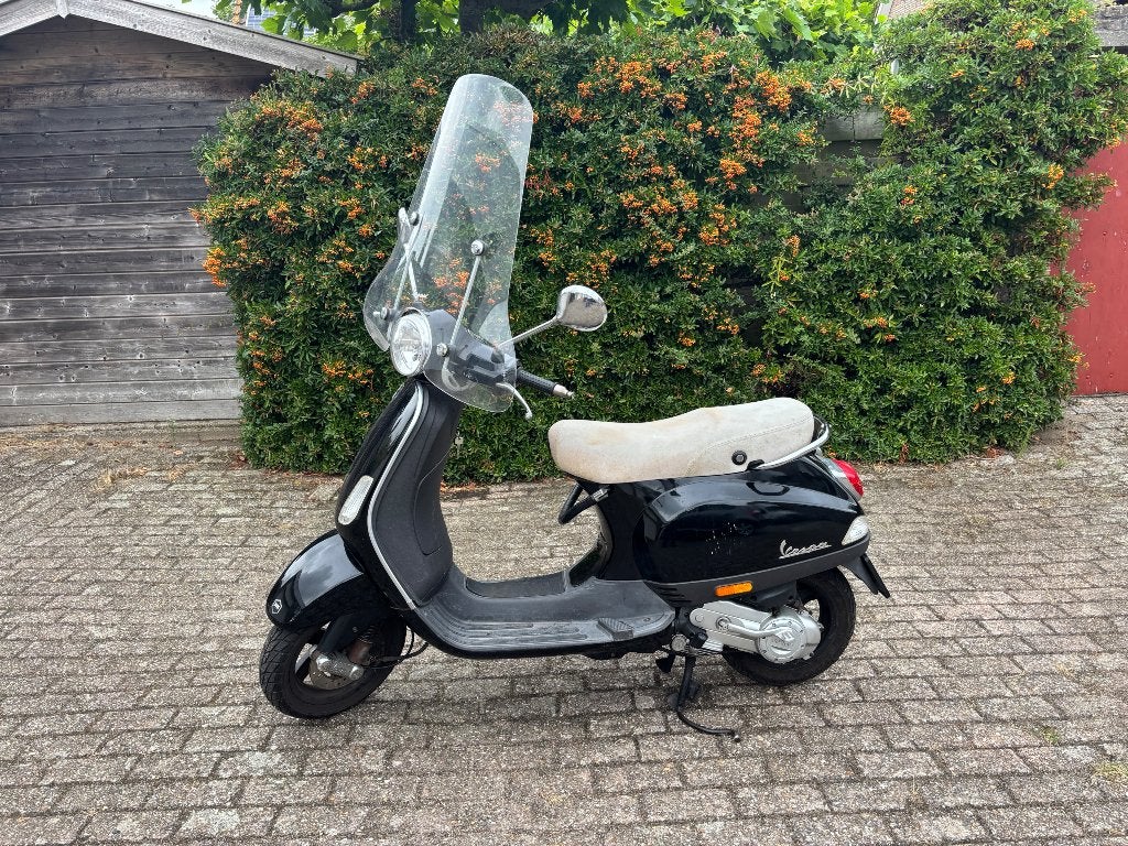 Scooter Vespa LX50 4T zwart, Ophalen, Gebruikt, Maximaal 45 km/u, Benzine
