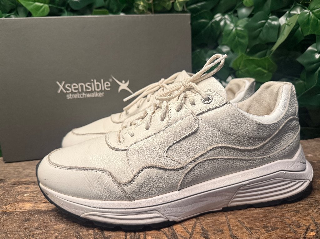 zo goed als nieuw sneakers van Xsensible maat 46 (wijdte H), Xsensible, Wit, Ophalen of Verzenden, Xsensible