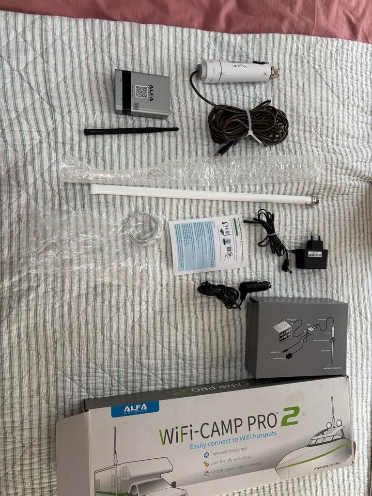 Alfa Wifi Camp Pro 2 - Zo goed als nieuw, Ophalen, Zo goed als nieuw, Router