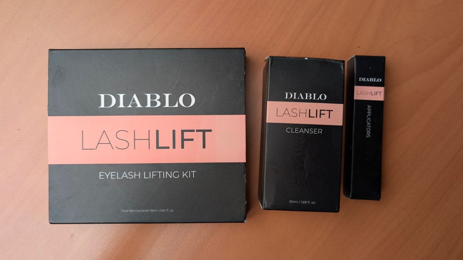 DIABLO Lashlift Eyelash Lifting Kit wimpers lift, Ogen, Zwart, Ophalen of Verzenden, Zo goed als nieuw