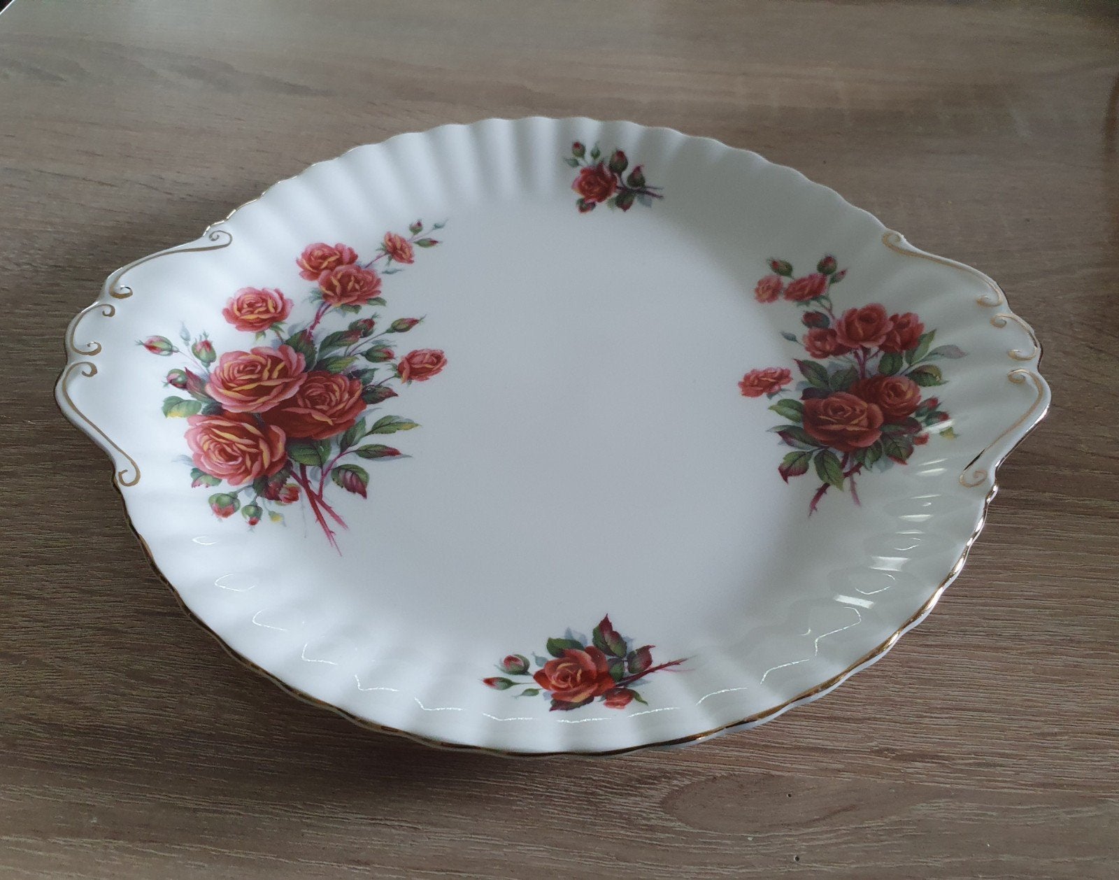 Antieke Royal Albert Centennial Rose schaal, Ophalen of Verzenden