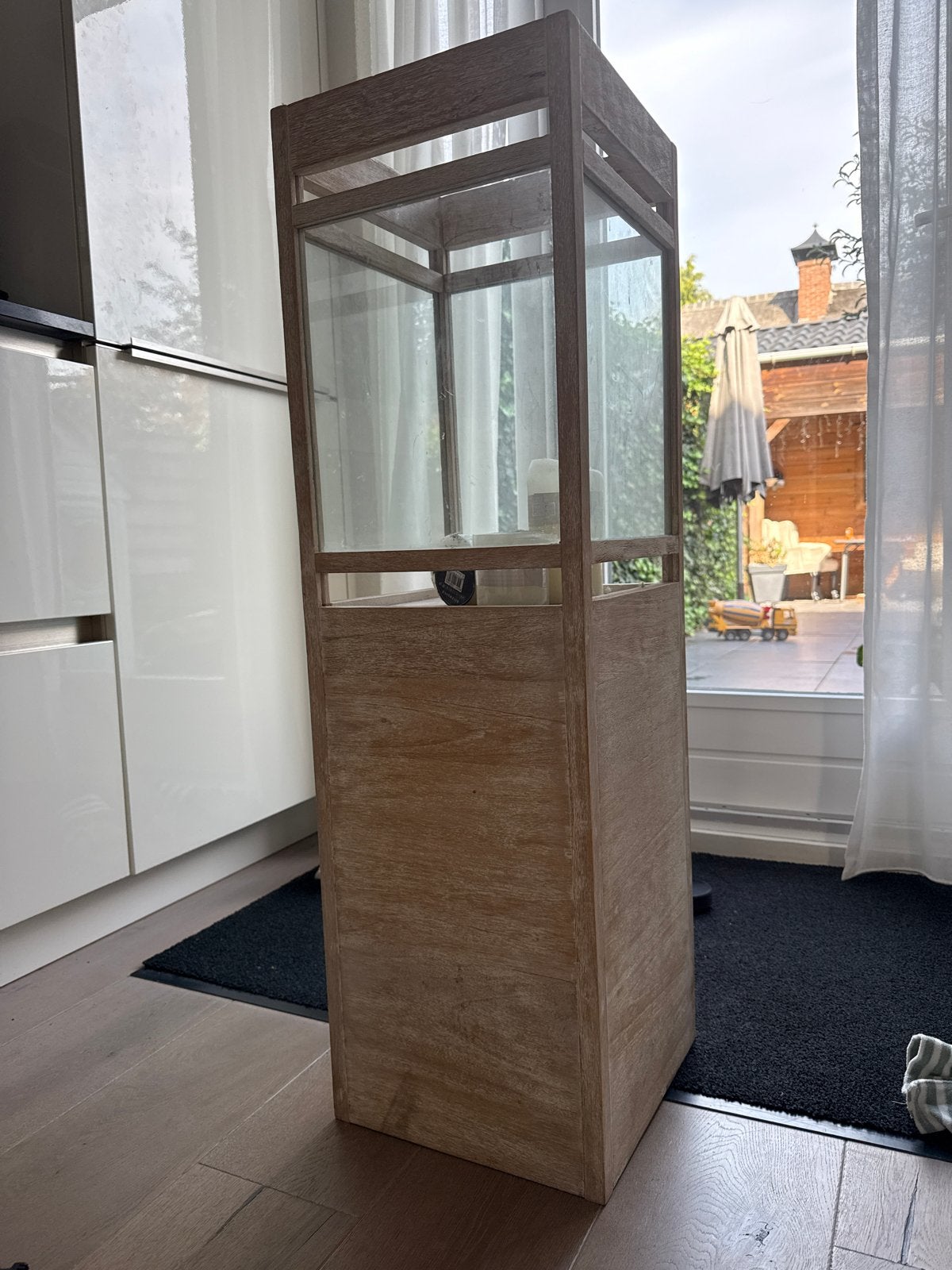 Riverdale Lantaarn Hout en Glas - Zo goed als nieuw, Riverdale, Ophalen of Verzenden, Zo goed als nieuw, Hout