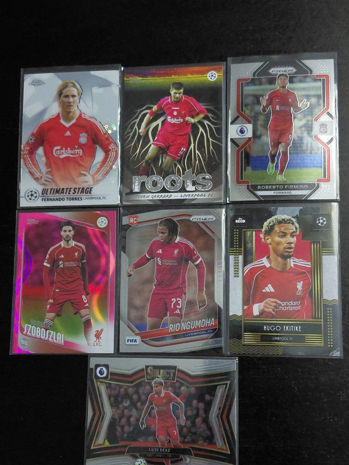 Liverpool Voetbalkaarten - Topps, Panini, Match Attax, Verzamelen, Ophalen of Verzenden, Zo goed als nieuw, Buitenlandse clubs