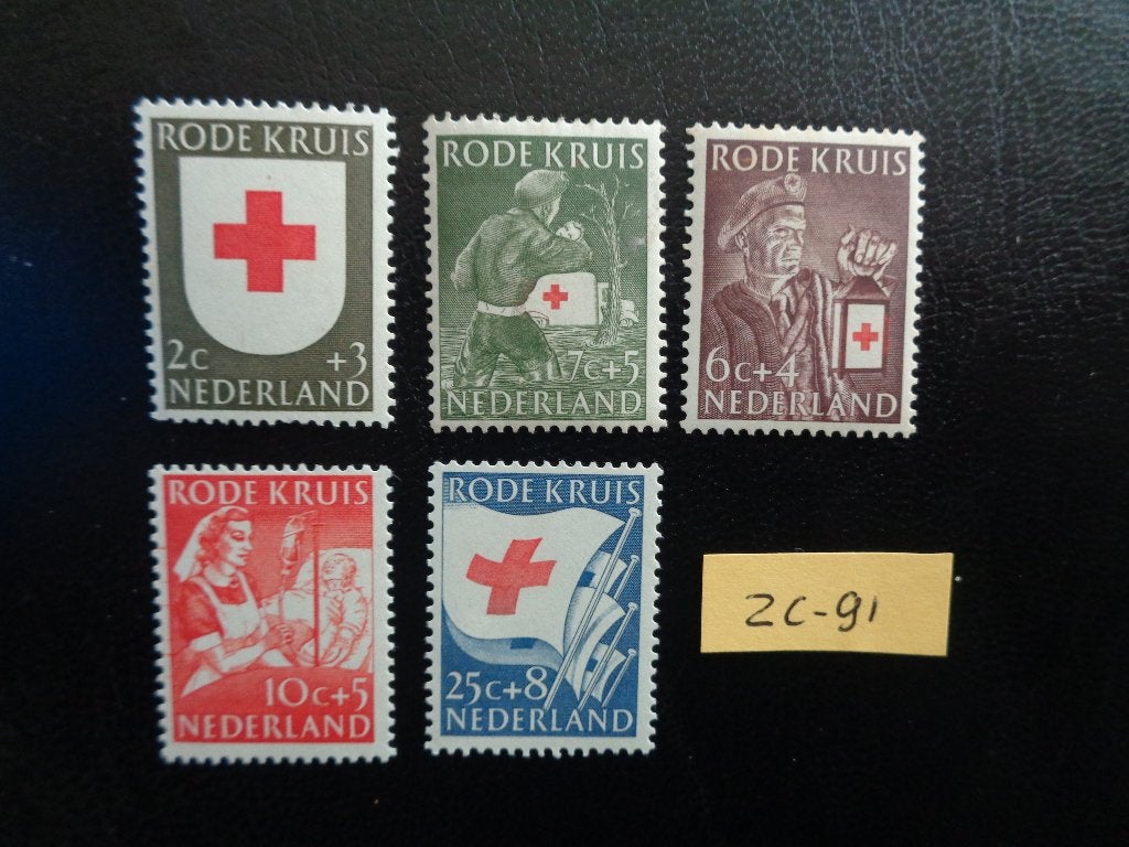 nl - rode kruis / postfris 1953 (zc-91), Postzegels en Munten, Postzegels | Nederland, Ophalen of Verzenden, Na 1940, Postfris