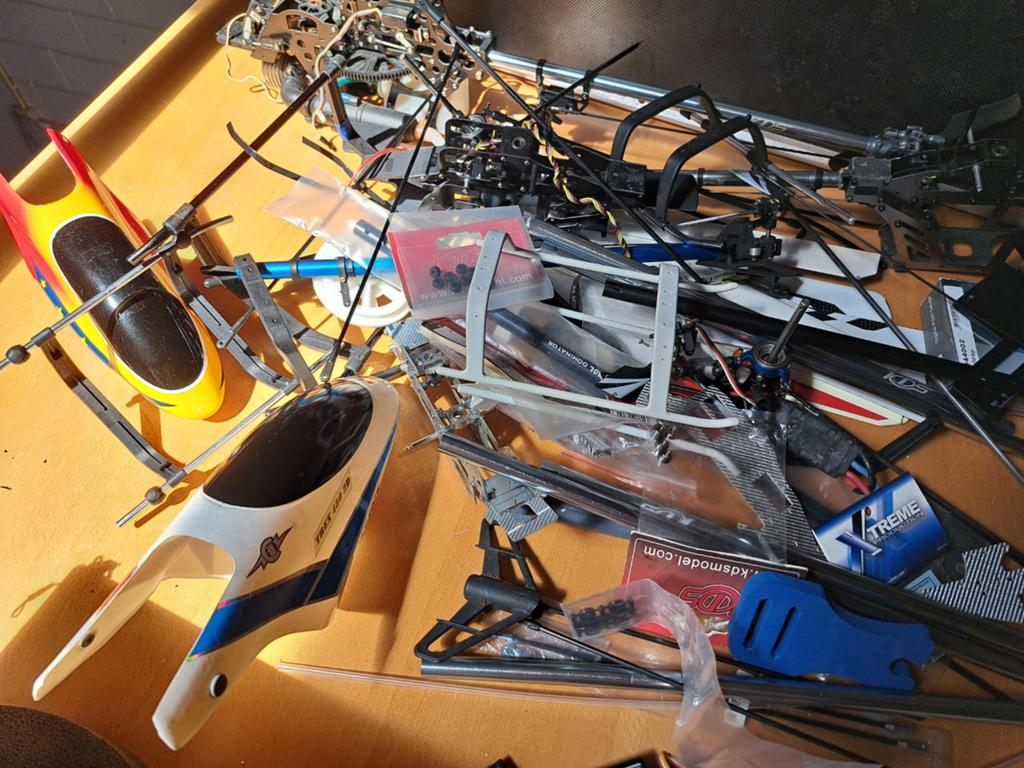 RC helicopter hobby, Ophalen of Verzenden, Gebruikt, Nitro, Helikopter