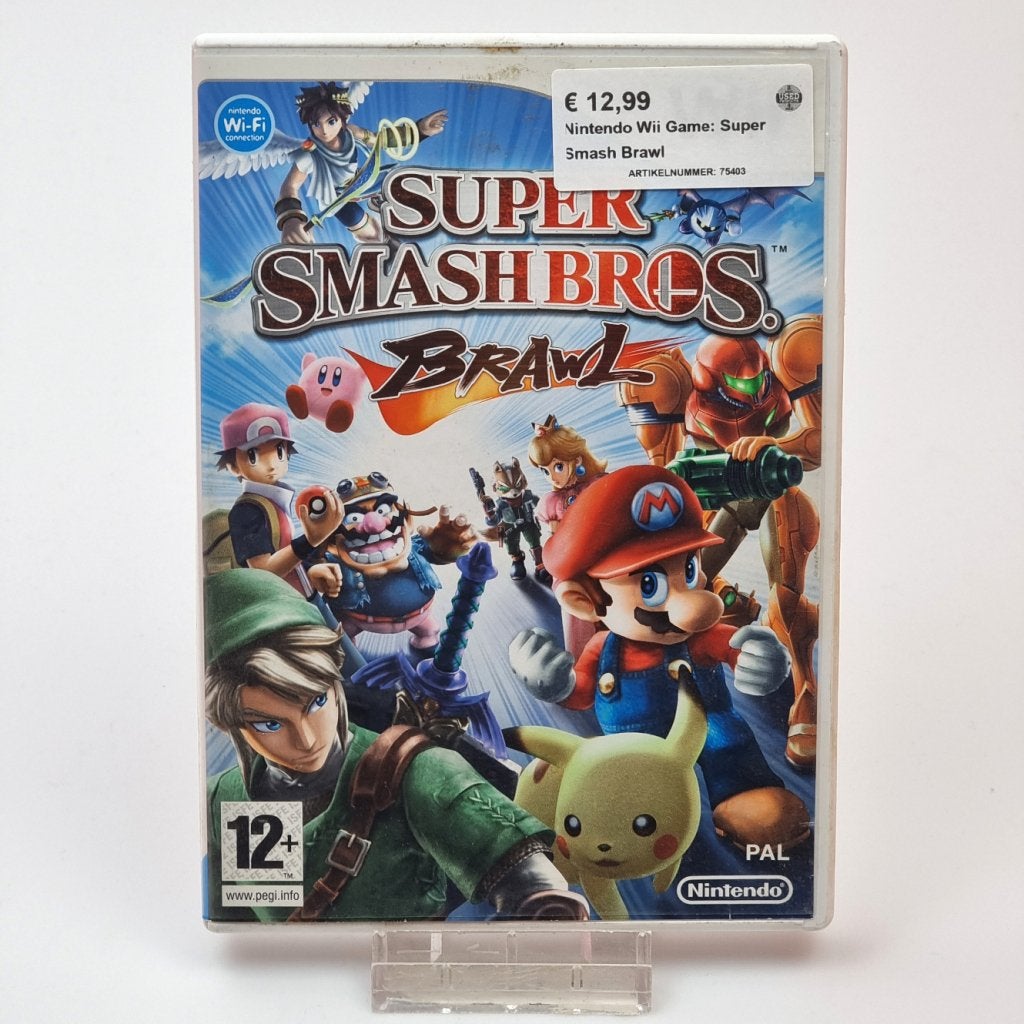 Nintendo Wii Game: Super Smash Brawl, Nintendo, Zo goed als nieuw, Support@nintendo.com, 11-1 Hokotate-cho, Kamitoba, Minami-ku
Kyoto 601-8501
Japan