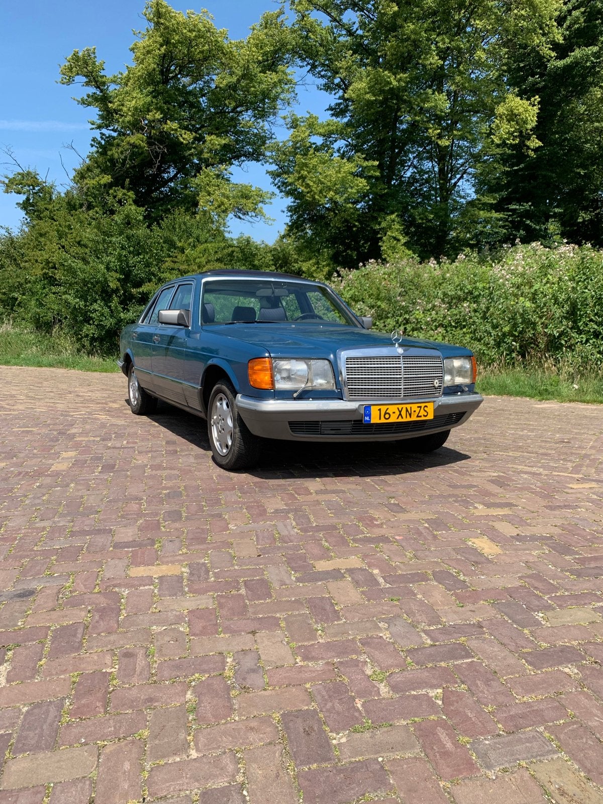 Mercedes-Benz S-Klasse 2.7 280 SE AUT 1981 Blauw, Automaat, Blauw, Particulier, Sedan