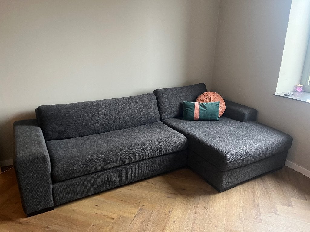 Hoekbank, Ophalen, 250 tot 300 cm, 125 tot 150 cm, Hoekbank