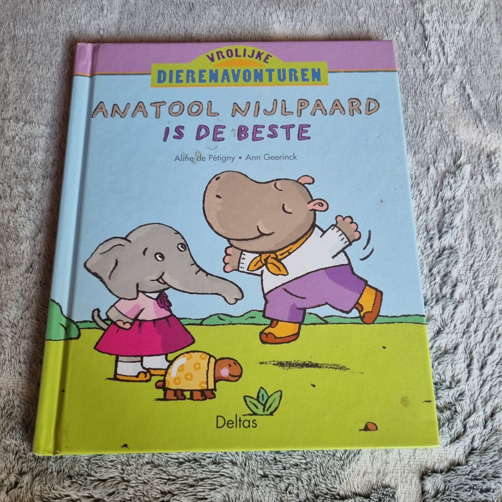 Vrolijke Dierenavonturen: Anatool Nijlpaard is de Beste, Ophalen of Verzenden, Gelezen, Aline de Pétigny