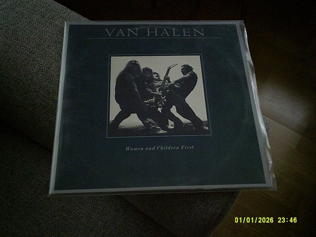 Van Halen – Women And Children First LP (1980) + Poster, Inclusief poster, Ophalen of Verzenden, Zo goed als nieuw, 12 inch