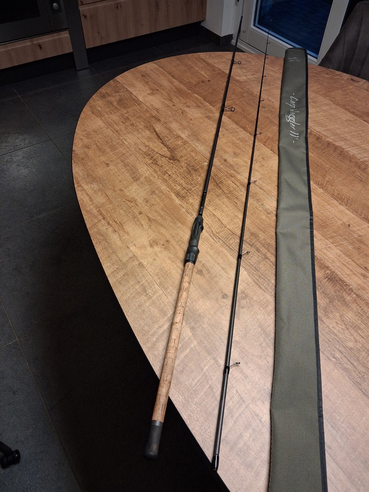 Free Spirit Hi-S Carp Waggler 11' Hengel, Ophalen, Zo goed als nieuw, Werphengel