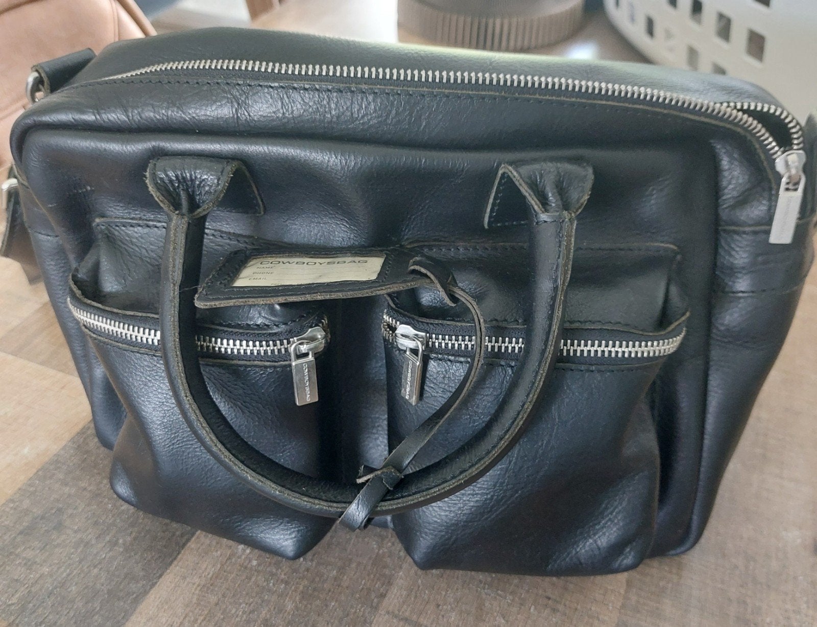 cowboysbag zgan., Ophalen of Verzenden, 17 inch of meer, Zo goed als nieuw
