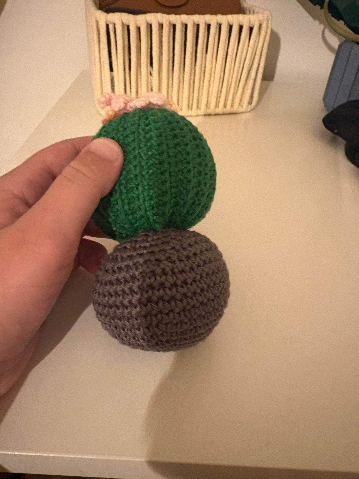 Gehaakte cactus, Ophalen of Verzenden, Zo goed als nieuw, Haken, Overige typen