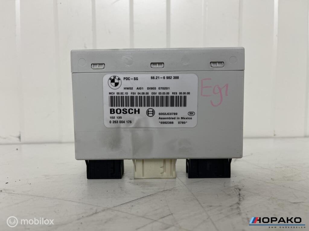 PDC module BMW 3 serie e90 e91 e92 e93 | 66216982388, Gebruikt, Ophalen of Verzenden