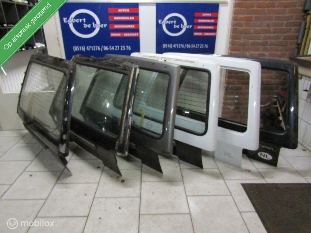 6x Achterklep opel corsa A ,ook gsi, Gebruikt, Achterklep, Opel, Ophalen of Verzenden