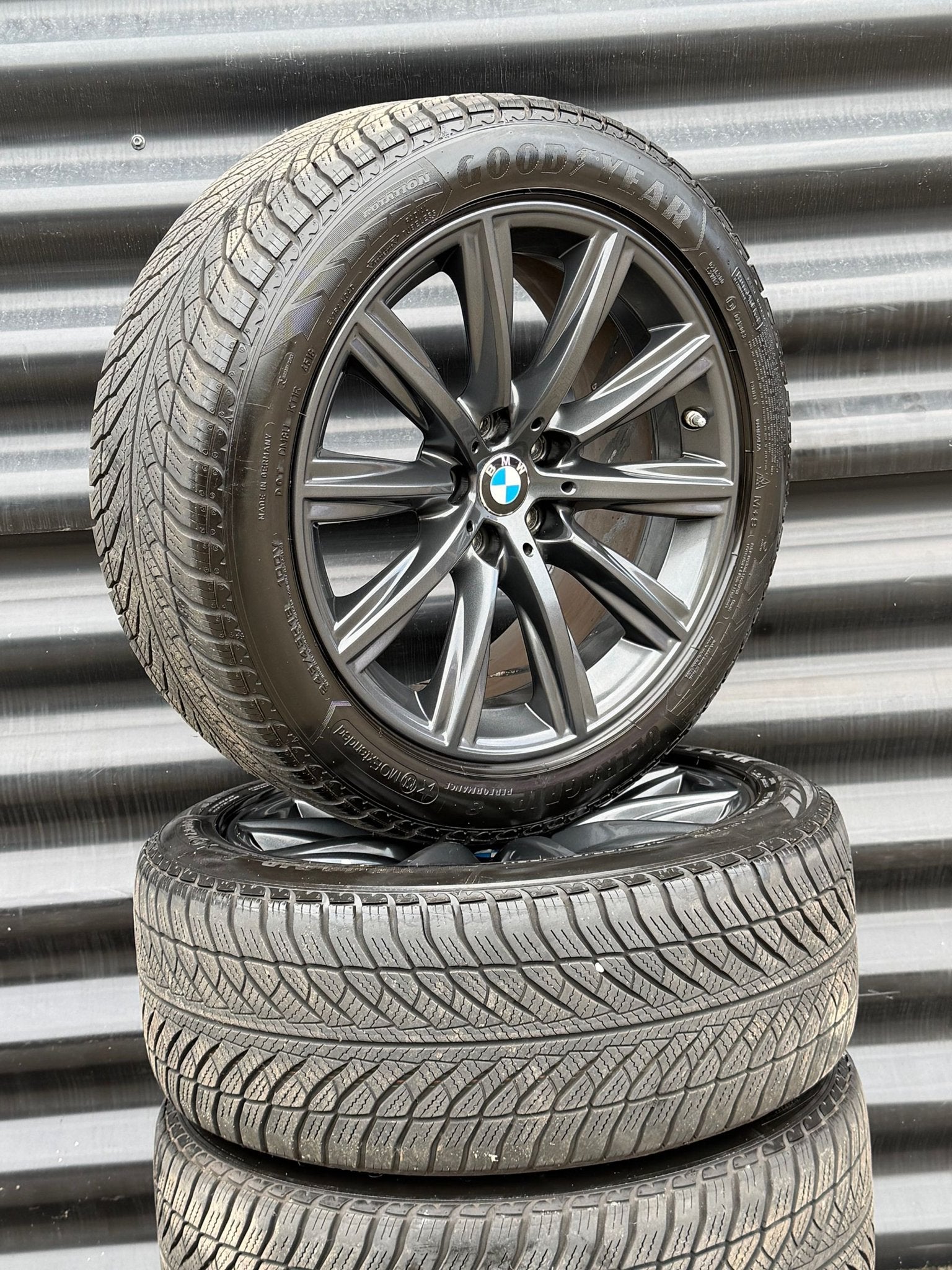 18” Orig Bmw G30 G31 styling 684 velgen RFT Winterbanden, Gebruikt, -, -, Banden en Velgen