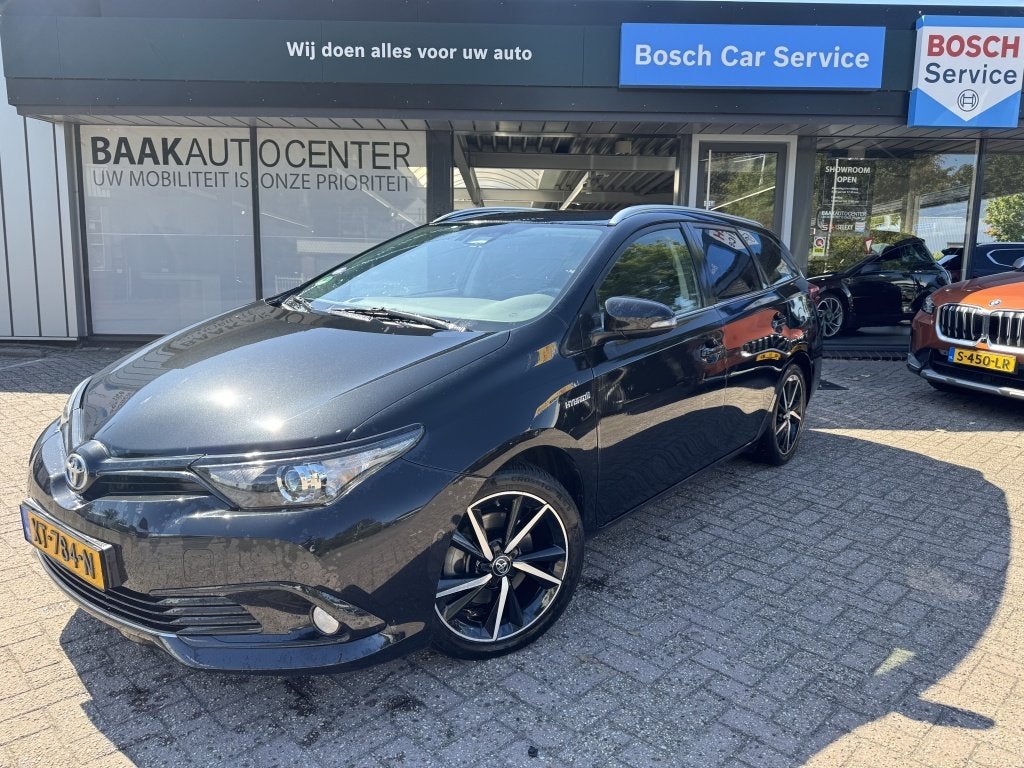 Toyota Auris Touring Sports 1.8 Hybr. Dynamic Ultimate | Nav, Auto's, Automaat, Stof, Gebruikt, Euro 6