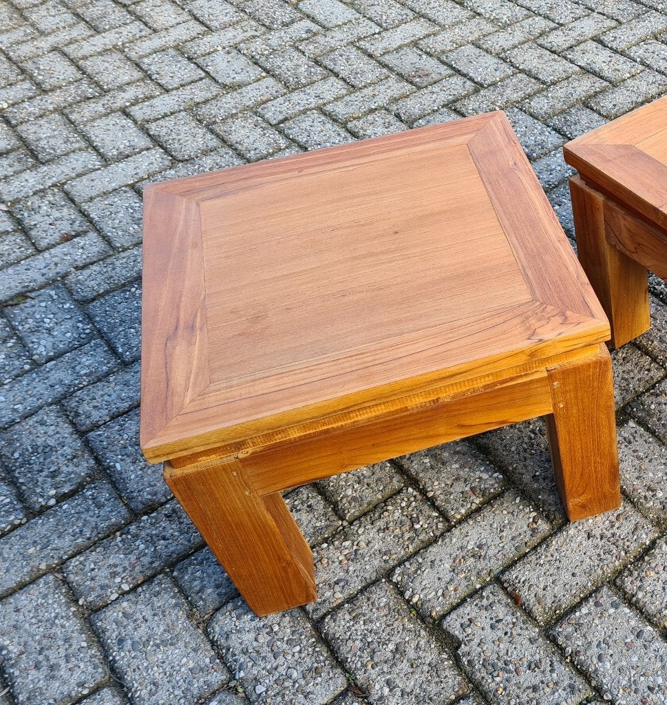 Bijzettafel 50x50cm, team massief, nieuw, Ophalen, Nieuw, 75 cm of meer, 60 cm of meer