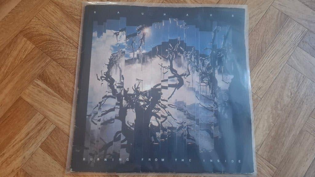 LP - Bauhaus – Burning From The Inside, Cd's en Dvd's, LP, Gebruikt, Ophalen of Verzenden, Punk Rock