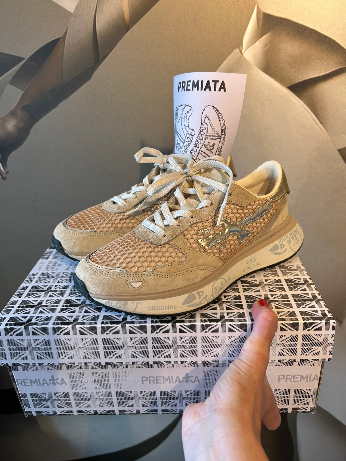 Premiata sneakers mt 39, Kleding | Dames, Isabel Marant, Ophalen of Verzenden, Chloe, Roze