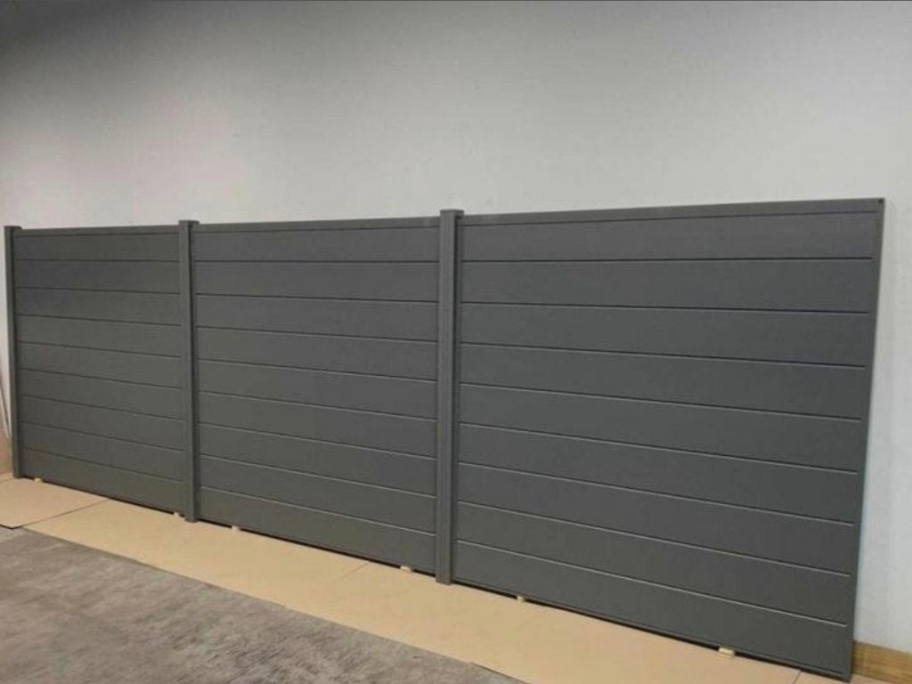 Schuttingen  180x180 ALUMINIUM  NIEUW  LAATSTE 15 DELEN, Ophalen, 150 tot 200 cm, 150 tot 200 cm, Nieuw