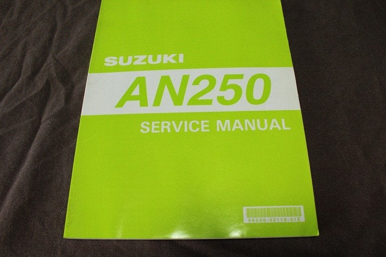 Suzuki AN250 1998 scooter service manual AN 250 Roller, Ophalen of Verzenden, Suzuki