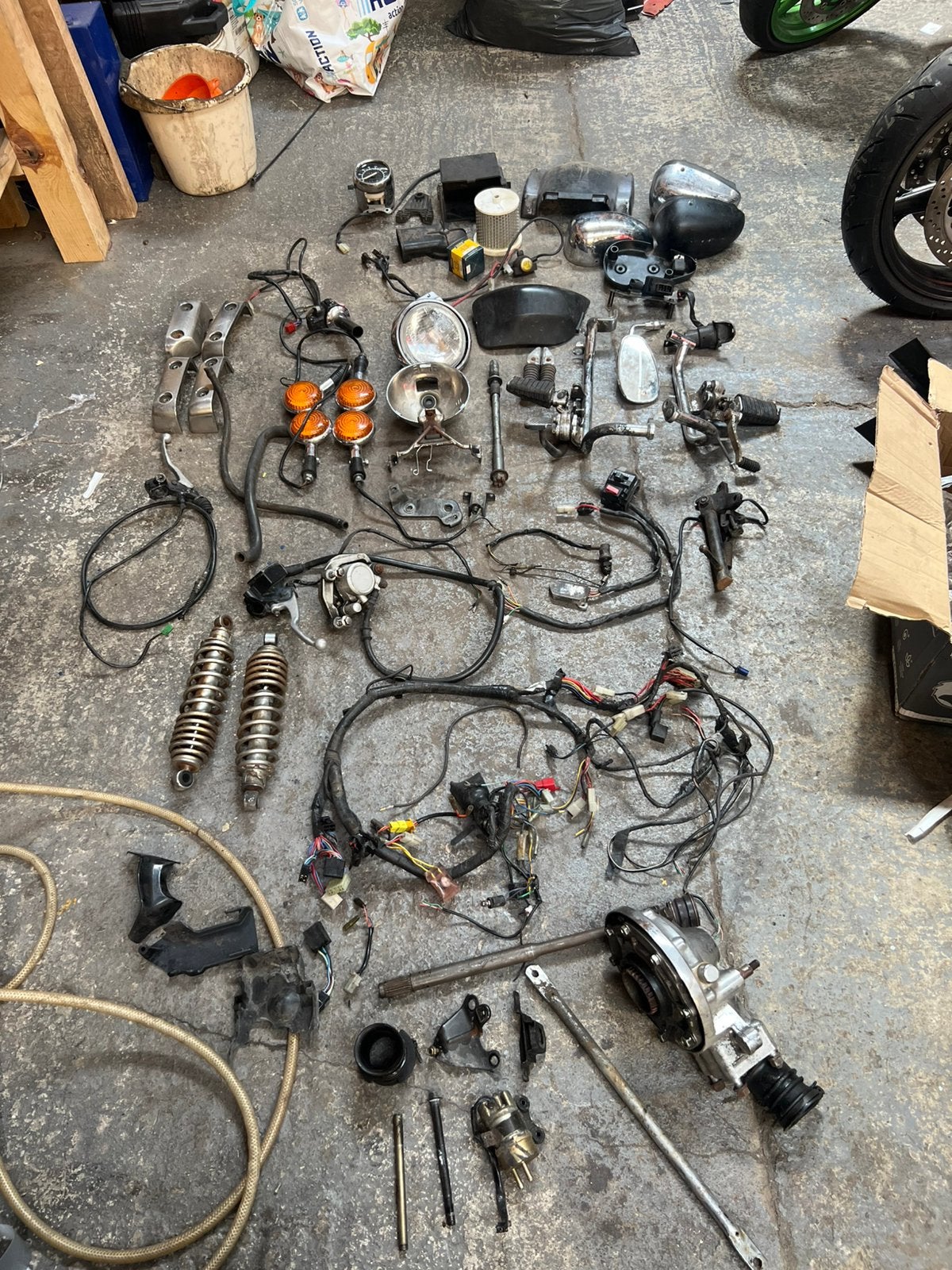Yamaha Virago 535 1991 onderdelen, Gebruikt, ., Ophalen of Verzenden, .