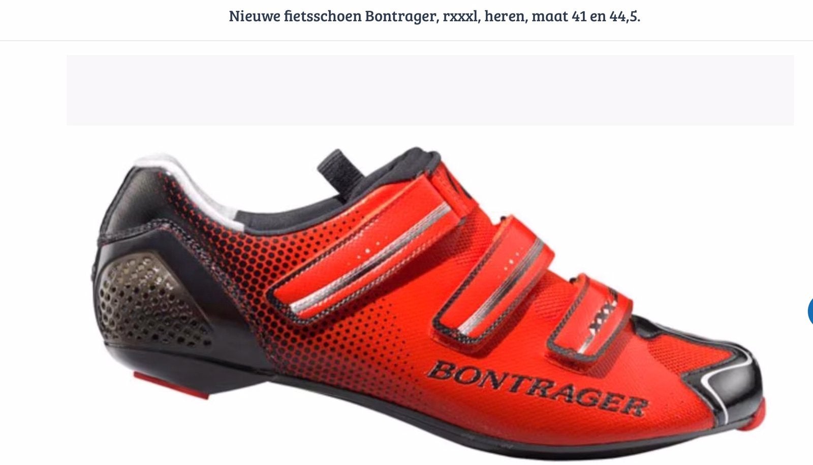 Nieuwe fietsschoenen Bontrager RXXXL, maat 44,5, Ophalen of Verzenden, Nieuw, Schoenen