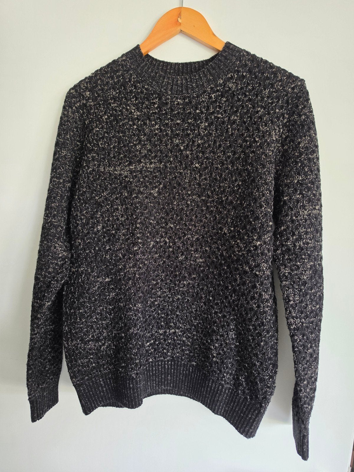 Jack & Jones - Stijlvolle Gebreide Sweater - Maat M, Kleding | Heren, Truien en Vesten, Maat 48/50 (M), Zwart, Ophalen of Verzenden