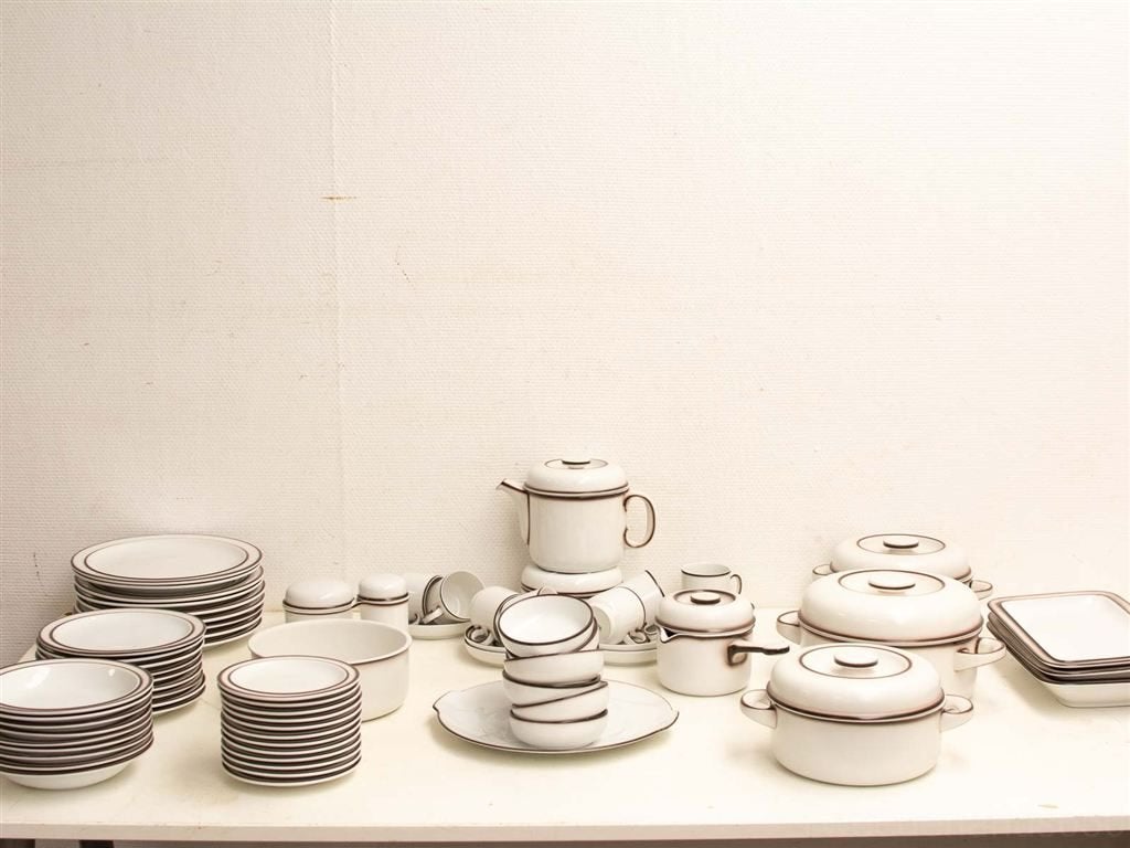 71 delig thomas stenen servies 28444, Gebruikt, Ophalen of Verzenden, Bord(en), Overige stijlen