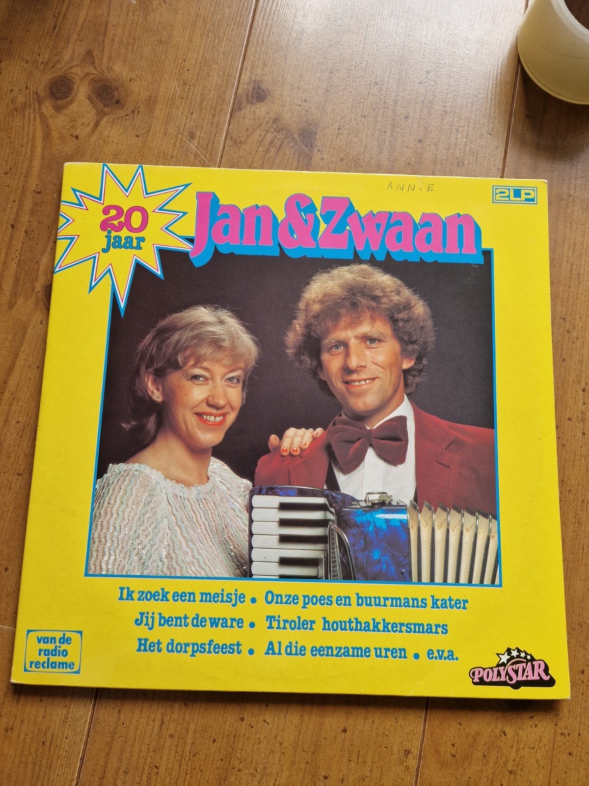 20 jaar jan en zwaan polystar piraten dubbel lp 2lp, Ophalen of Verzenden, Overige formaten, Levenslied of Smartlap