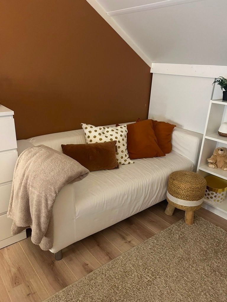 KLIPPAN ikea bank, Huis en Inrichting, Banken | Bankstellen, Ophalen, Gebruikt, Stof, 150 tot 200 cm