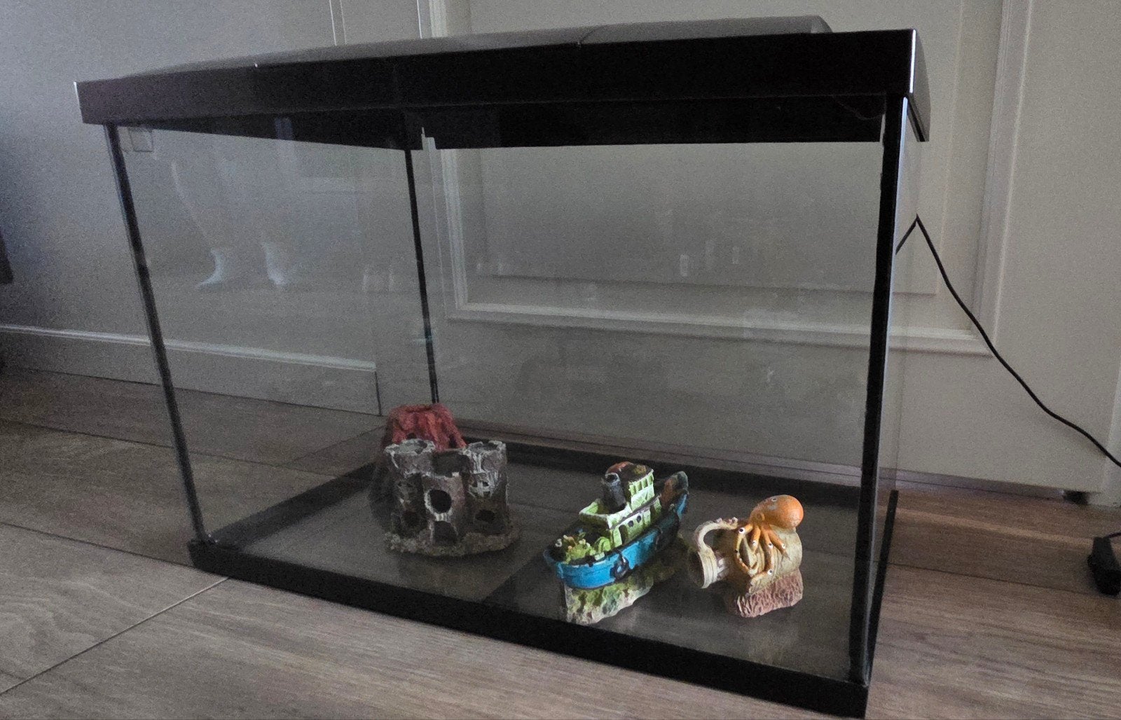 Aquarium / verblijf waterschildpad (compleet), Dieren en Toebehoren, Ophalen, Verwarming, Gebruikt, Leeg aquarium