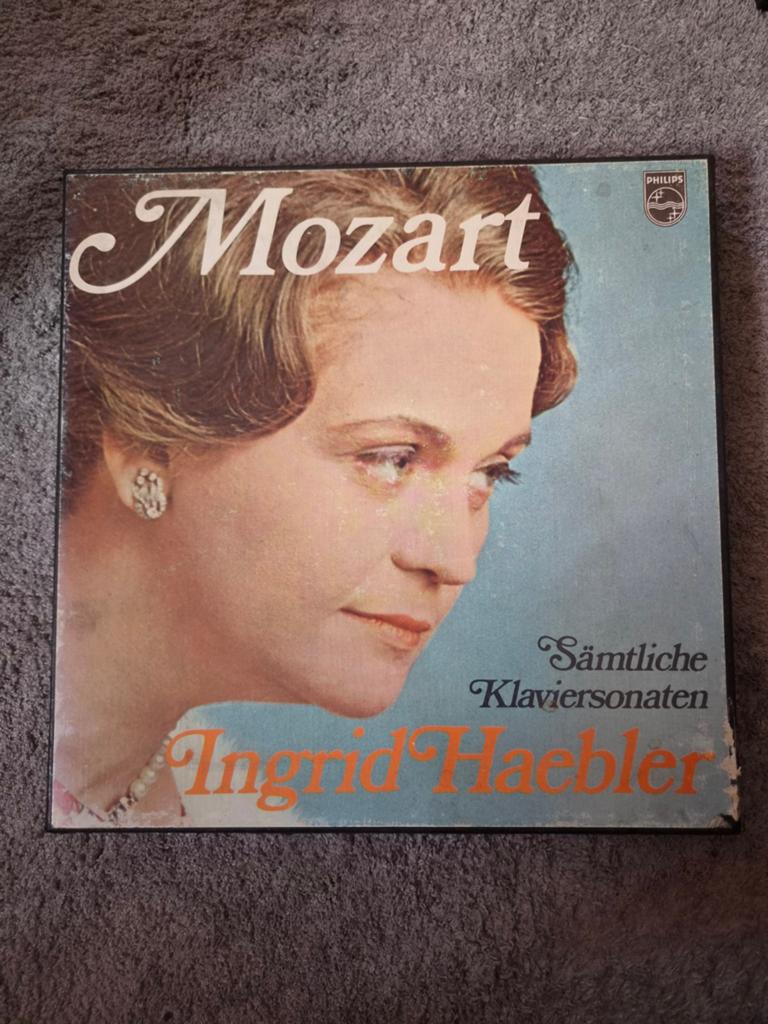 Mozart LP Box: Complete Piano Sonatas - Ingrid Haebler, Cd's en Dvd's, Cd's | Klassiek, Boxset, Ophalen of Verzenden, Classicisme
