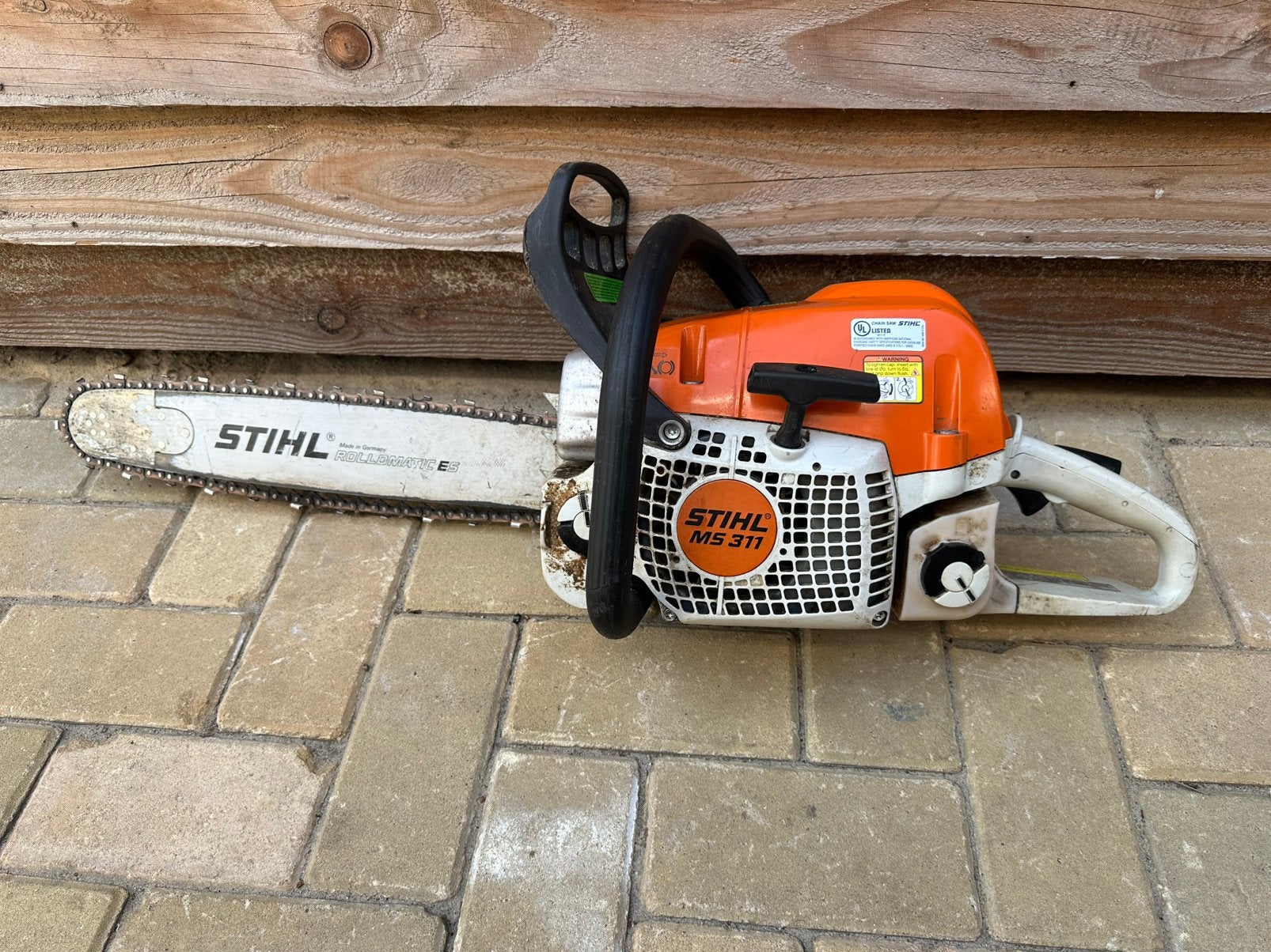 Stihl ms311 lang blad., Ophalen of Verzenden, Zo goed als nieuw