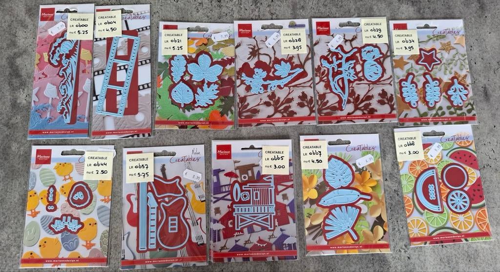 CREATABLES SNIJMALLEN MARIANNE.NIEUW STERK AFGEPRIJSD vanaf, Ophalen of Verzenden, Nieuw, Overige thema's, Pons of Mal