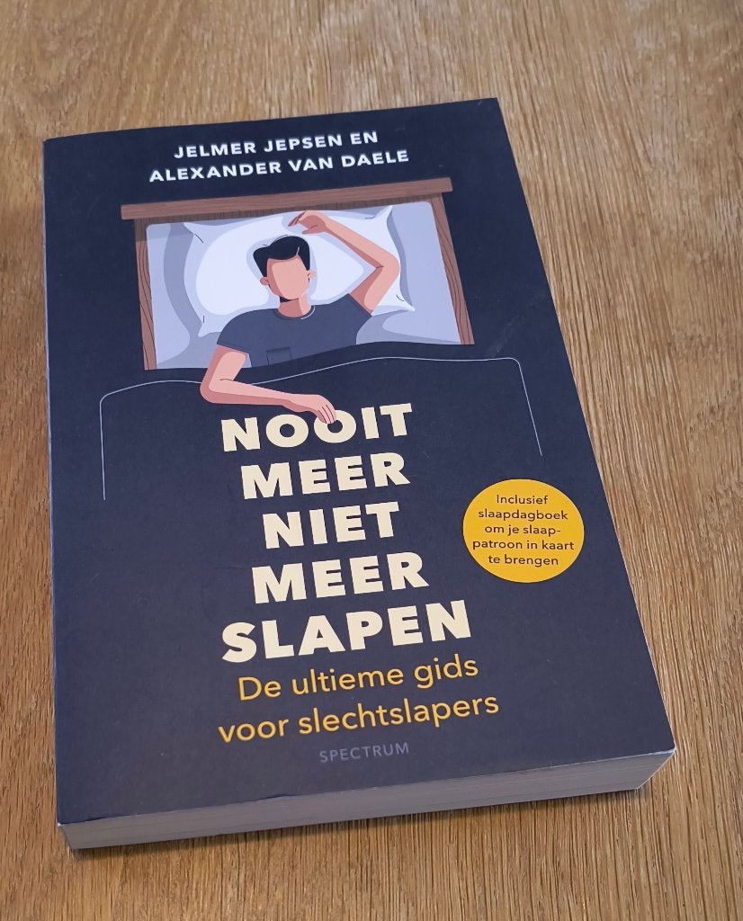 Nooit meer niet meer slapen - Jepsen & Van Daele, Boeken, Ophalen of Verzenden, Zo goed als nieuw, Overige onderwerpen, Jelmer Jespen en Alexander van Daele