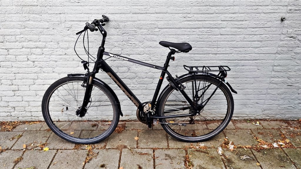 Mountainbike 21 gears. Herenfiets 21 versnellingen, Versnellingen, Zo goed als nieuw, 53 tot 57 cm, Ophalen
