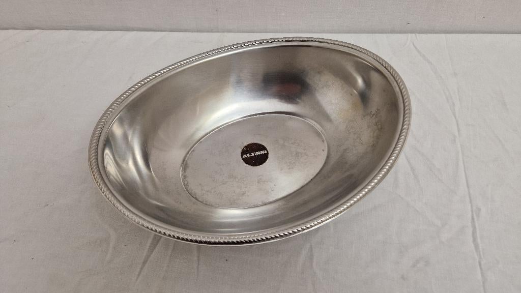Nieuwe Alessi Alfra RVS design schaal italiaans vintage, Overige materialen, Schaal, Nieuw, Ophalen of Verzenden